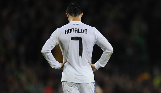 Steht eine Nummer sieben alleine im Walde... Cristiano Ronaldo blieb im Spiel genauso blass wie sein blütenweißes Trikot