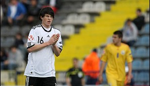Sven Mende ist einer von vier Spielern des VfB Stuttgart im Kader. Der Mittelfeldspieler kam bislang auf 14 Einsätze in der U 17