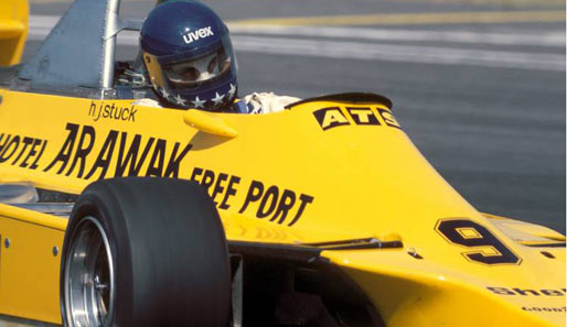 In seinem letzten Jahr in der Formel 1 fährt er 1979 mit dem deutschen ATS Team. Seine Bilanz: fünf Punkte. Danach konzentrierte sich Stuck auf den Tourenwagensport