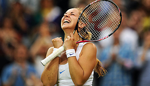 Für das Highlight des Tages aus deutscher Sicht sorgte Sabine Lisicki. Sie setzte sich gegen Petra Cetkovska und steht zum zweiten Mal im Viertelfinale von Wimbledon