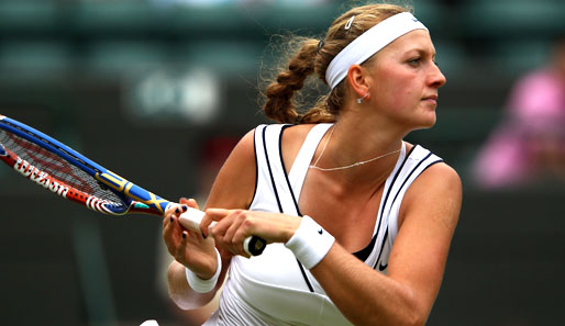 Sie gehört zu den Shooting-Stars der Damenkonkurrenz. In Wimbledon steht Petra Kvitova schon zum zweiten Mal in Folge im Halbfinale