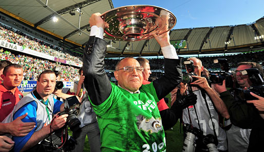 Der größte Erfolg: 2009 holte Wolfsburg, das übrigens noch nie abgestiegen ist, mit Felix Magath die deutsche Meisterschaft