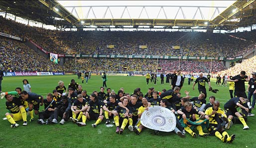 2. Platz: Borussia Dortmund, Signal Iduna Park. Zuschauerschnitt: 79.151