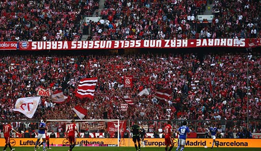 5. Platz: FC Bayern München, Allianz-Arena. Zuschauerschnitt: 69.000