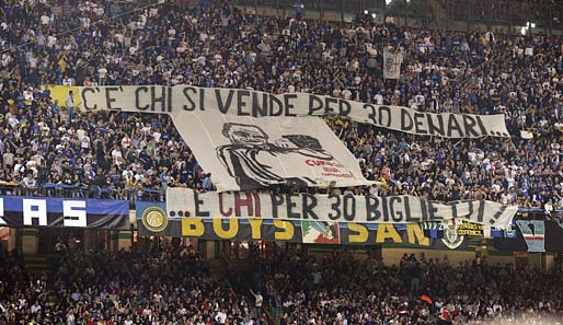 8. Platz: Inter, Giuseppe Meazza. Zuschauerschnitt: 58.111