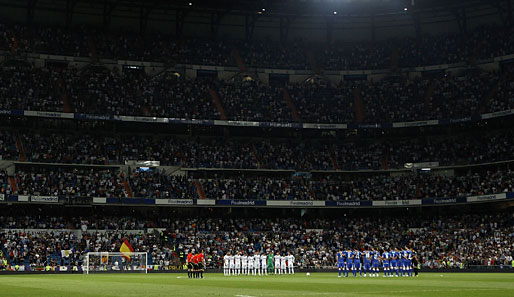 4. Platz: Real Madrid, Santiago Bernabeu. Zuschauerschnitt: 69.526