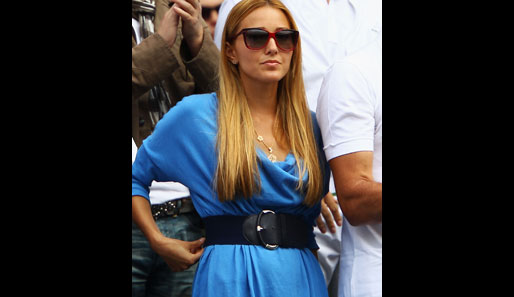 Jelena Ristic, Freundin von Djokovic, blieb bis zum Ende skeptisch. Auch dabei machte sie allerdings eine gute Figur