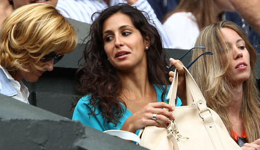 Vor dem Match war Nadals hübsche Freundin noch bester Laune