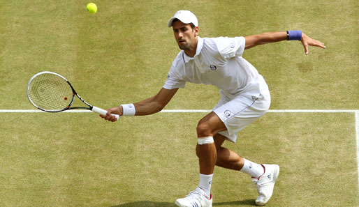Novak Djokovic war der dominantere Spieler und war auch am Netz überwiegend effektiv