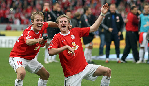 Größter Erfolg: 2010/11 stürmte die Mainzer "Boy Band" mit Holtby, Schürrle und Co. auf Platz fünf der Bundesliga