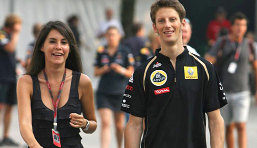 Romain Grosjean ist neuer GP2-Champion und macht sich Hoffnungen auf ein Lotus-Renault-Cockpit. Seine Freundin Marion Jolles wäre eine Bereicherung fürs Fahrerlager