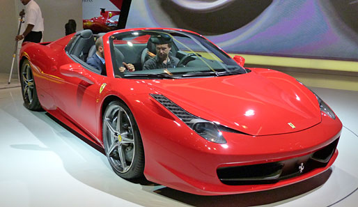 Zum Abschied aus Italien gibt es den Ferrari 458 Italia. Natürlich auch in der Cabrio-Variante