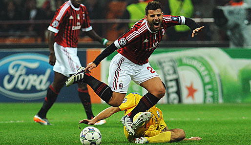 Milan - Borissow 2:0: Milan bestimmte das Spiel, kam in der ersten halben Stunde aber nicht zu zwingenden Chancen