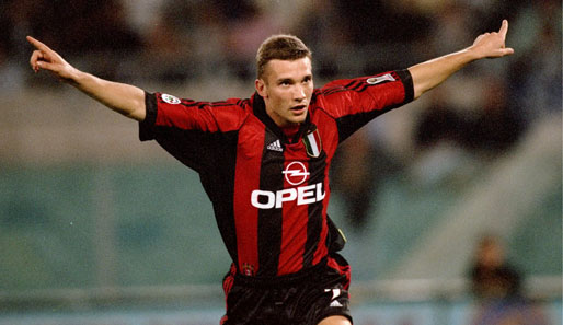 Top-Klubs aus ganz Europa waren an Schewtschenko interessiert. 1999 verschlug es ihn zum AC Milan