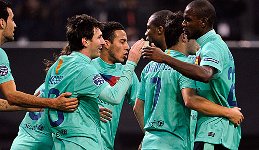 AC Milan - FC Barcelona 2:3: Am Ende siegten die Katalanen verdient in einer hart umkämpften und intensiven Partie im San Siro von Mailand. Messi und Xavi glänzten