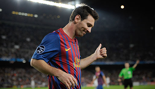 Lionel Messi musste bei Gegnern wie Pilsen und BATE noch nicht alles zeigen. Trotzdem gelangen ihm sechs Vorrunden-Treffer