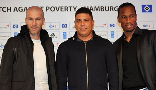Am 13. Dezember 2011 standen sich in Hamburg im "Match Against Poverty" die HSV-Allstars und Zidane, Ronaldo & Friends gegenüber