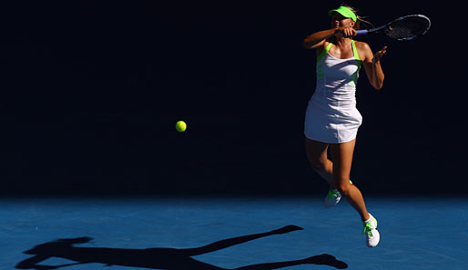 Zum dritten Mal zieht Maria Scharapowa ins Finale der Australian Open ein