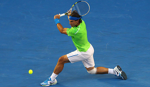 Die großen Rivalen Rafael Nadal und....