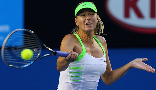Die Australian-Open-Siegerin von 2008 konnte nur am Anfang des ersten Satzes mithalten...