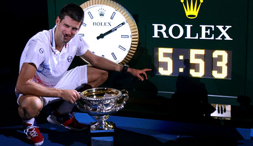 Das längste Grand-Slam-Einzelfinale der Tennisgeschichte dauerte unglaubliche 5:53 Stunden