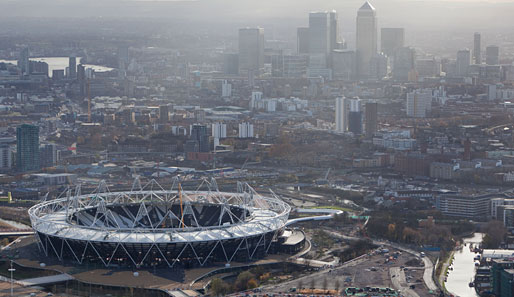 Das Olympiastadion London wird das Herzstück der Olympischen Sommerspiele 2012 und Austragungsort der Leichtathletik-Wettbewerbe