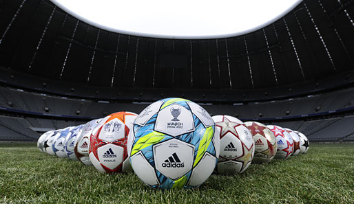 Der Finalball und sein neues Zuhause: die noch leere Allianz Arena in München, wo das Endspiel stattfindet