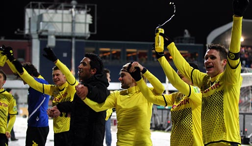 Berlin, Berlin, wir fahren nach Berlin? Borussia Dortmund steht im Halbfinale des DFB-Pokals. Jetzt will man unbedingt nach Berlin und dort den nächsten Triumph seit 1989 feiern