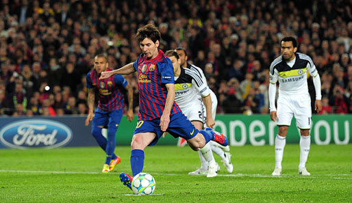 In der 49. Minute hätte Lionel Messi mit einem Elfmeter alles klar machen können, traf allerdings nur die Latte
