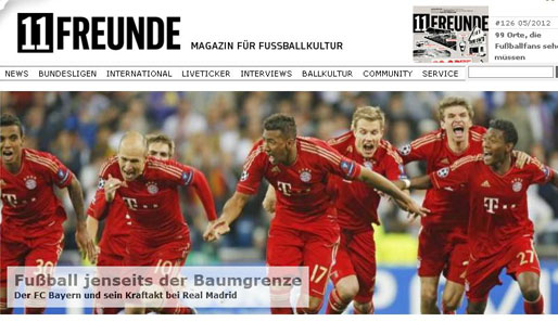 Die "11Freunde" aus Berlin lassen den FC Bayern den Gipfel erklimmen