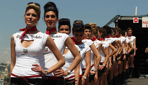 Die heißesten Frauen beim Grand Prix von Monaco