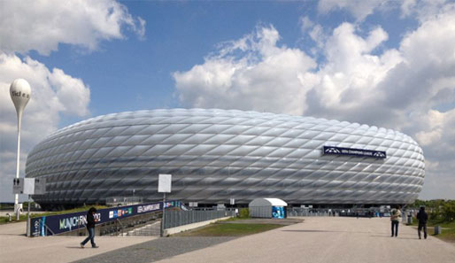 Das Wetter hat schon Champions-League-Niveau. Und die ehemalige Allianz Arena einen neuen "Namen"
