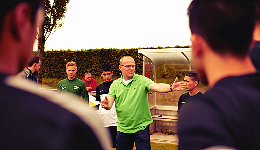 Die nötigen Anweisungen gab's von Bremens Coach Thomas Schaaf