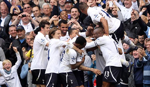 VIERTER: Verdiente Freude bei den Spurs - Tottenham zieht in die Champions-League-Qualifikation ein. Ein Grund: die viertbeste Offensive der Liga