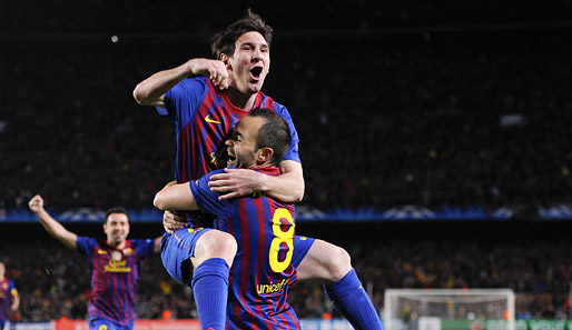 TORSCHÜTZENKÖNIG: 50 Treffer in einer Saison - Lionel Messi hatte oft genug Grund zum Jubeln