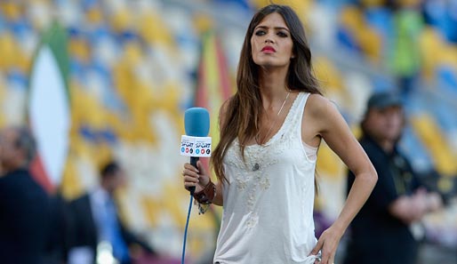 Ebenfalls sehr beliebt: Fernsehreporterin Sara Carbonero - die Freundin von Iker Casillas