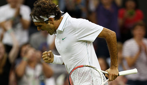 Roger Federer musste sich nach 0:2-Satzrückstand zurückkämpfen!