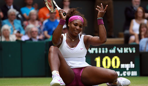 Serena Williams hatte riesige Probleme mit Jie Zheng... gewann aber 9:7 im 3. Satz!