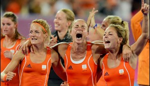 Im Fußball wenig zu lachen, aber beim Frauen-Hockey obenauf: die Niederlande