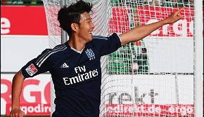 Rang 9: Heung-Min Son vom Hamburger SV (12 Tore)