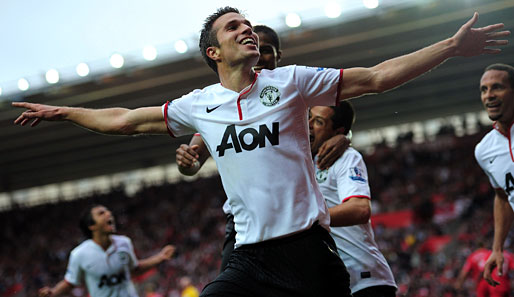 Rang 1: Robin van Persie von Manchester United (26 Tore)