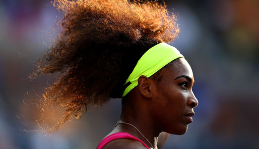 Auch locker weiter: Serena Williams