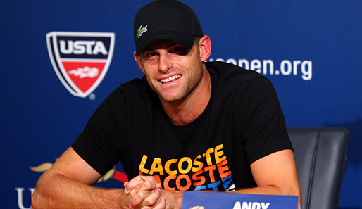 Der Schocker des Tages auf der PK: Andy Roddick erklärte, dass er seine Karriere nach den US Open beendet