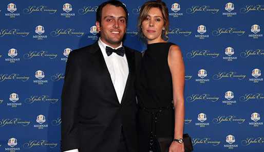 Francesco Molinari mit seiner Frau Valentina