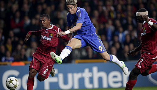 Fernando Torres (M.) zeigte eine ordentliche Vorstellung gegen die Dänen vom FC Nordsjaelland