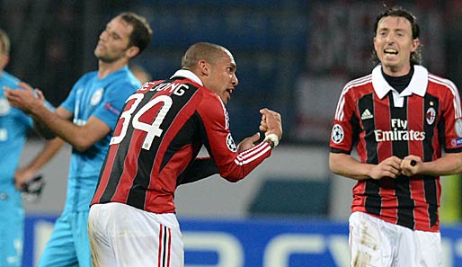 Zenit St. Petersburg - AC Milan 2:3: Milan führte in St. Petersburg schon 2:0, musste dann den Ausgleich hinnehmen und siegte doch noch