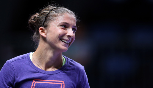 Sie verliert ihr Lächeln wohl nie: Sara Errani musste zuletzt in Peking mit einer Hüftverletzung passen. Die Angstgegnerin von Angie Kerber (US-Open- und French-Open-Aus) weist eine 4:23-Bilanz gegen die Top 7 auf