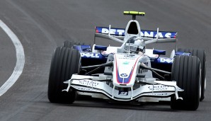 Wann fuhr Sebastian Vettel sein erstes Formel-1-Rennen? 2007 profitierte der damalige BMW-Sauber-Testfahrer vom Ausfall Robert Kubicas vor dem USA-GP