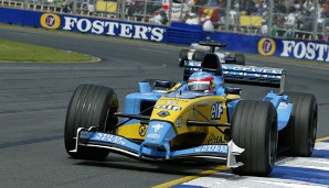 Australien scheint ein gutes Pflaster für Alonso zu sein. Auch die ersten zwei Punkte fuhr er dort ein. 2003 wurde er bei seinem Renault-Debüt Siebter