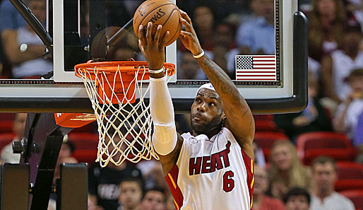 Small Forward: LeBron James (Miami Heat, 1.583.646 Stimmen, neun Nominierungen)